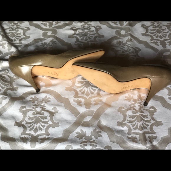 NWOT Gucci Tan/Camel Pumps Shoes 40-10 B - Picture 5 of 7